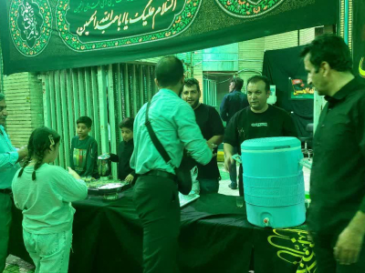 Holding a procession for the second decade of Muharram
