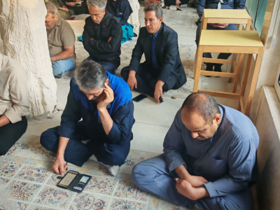 Ceremony for the recitation of the noble Hadith al-Kisa, held on the occasion of the martyrdom of Hazrat Zahra (SA)