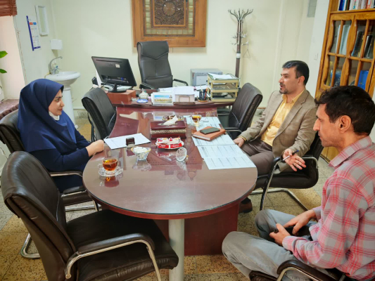 Meeting to review patient admission problems and social security insurance deductions