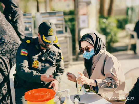 Setting up a health service table on the occasion of the ten days of Fajr and the Shabaniyah holidays