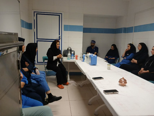 Training Session on Disinfectant and Antiseptic Solutions