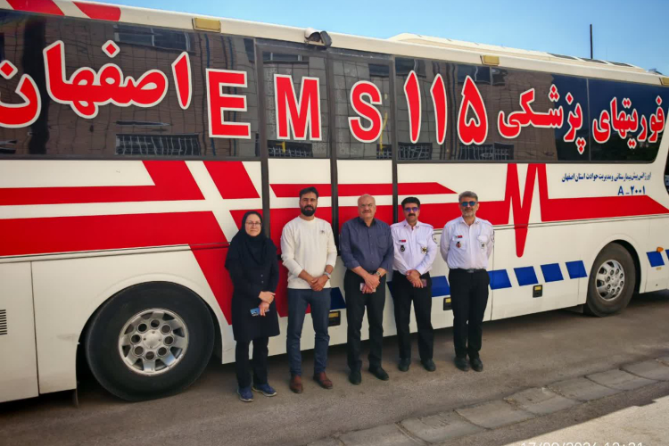 Visits to 115 emergency stations on the occasion of Medical Emergencies Day.