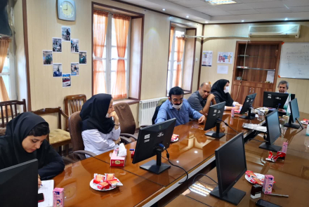جلسه مدیران گروههای پزشکی بیمارستان