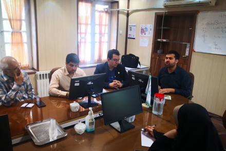 جلسه مدیران کانون های بسیج جامعه پزشکی