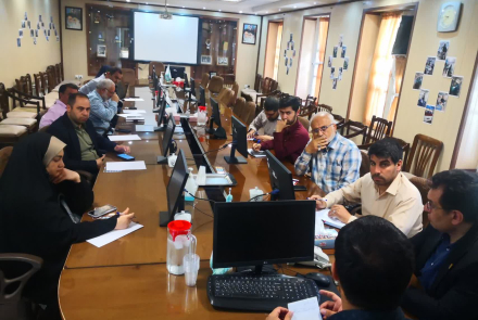 جلسه مدیران کانون های بسیج جامعه پزشکی