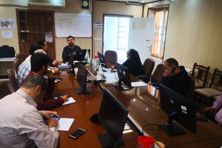 جلسه مدیران کانون های بسیج جامعه پزشکی