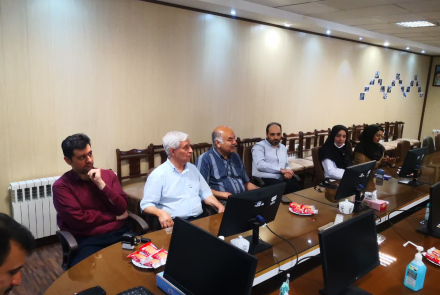 برگزاری جلسه ریاست محترم بیمارستان با مدیران گروه‌های پزشکی