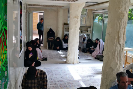 مراسم زیارت عاشورا به مناسبت شهادت امام جواد(ع)