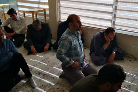 مراسم زیارت عاشورا به مناسبت شهادت امام جواد(ع)