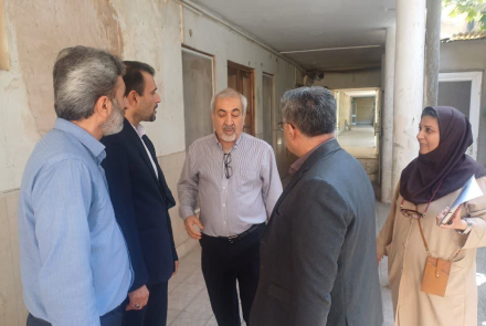 جلسه خیرین بیمارستان با ریاست و بازدید از بخش اورژانس