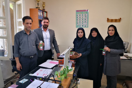 توزیع پک‌های هدیه به مناسبت عید غدیر در بیمارستان عیسی بن مریم (ع) 