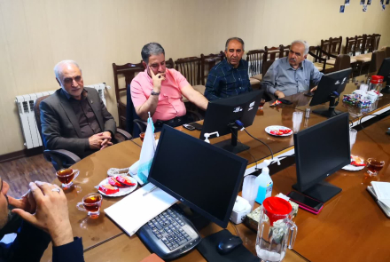 جلسه خیرین بیمارستان با ریاست و بازدید از بخش اورژانس