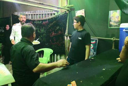 برپایی موکب ابا عبدالله الحسین (ع)