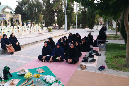 مراسم سالگرد شهید علی منصوری و سفره حضرت رقیه (س)