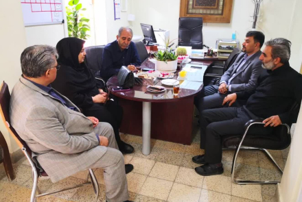 تقدیر واحد حراست بیمارستان به مناسبت روز ملی حراست