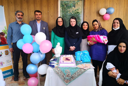 جشن تغذیه با شیر مادر