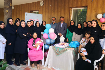 جشن تغذیه با شیر مادر