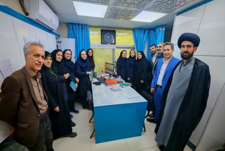 گرامیداشت روز پرستار با حضور تیم مدیریتی بیمارستان عیسی بن مریم (ع)