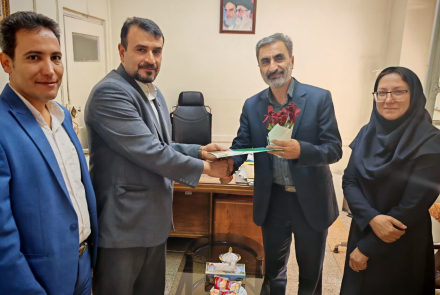 گرامیداشت روز پرستار با حضور تیم مدیریتی بیمارستان عیسی بن مریم (ع)