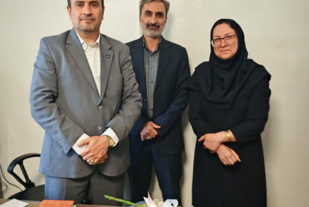 تقدیر از خانم مسعودیان