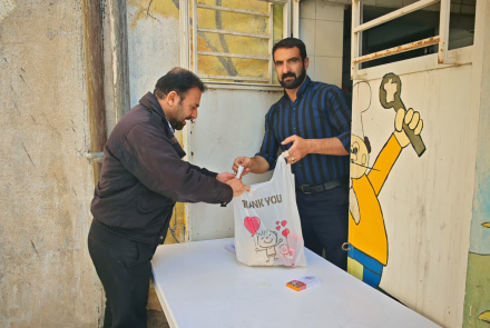 Distribution of livelihood gifts