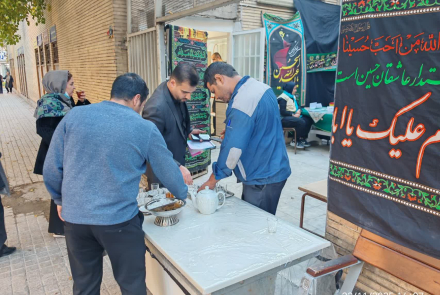 Health station on the occasion of Basij Week and Fatimid Decade