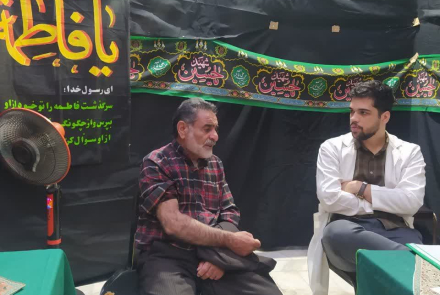 Health station on the occasion of Basij Week and Fatimid Decade