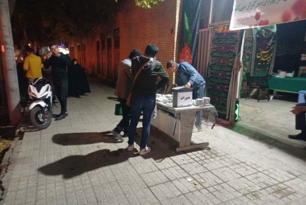 Health station on the occasion of Basij Week and Fatimid Decade