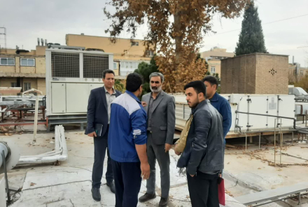 Facility contractor visit