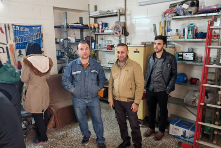 Facility contractor visit