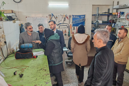 Facility contractor visit