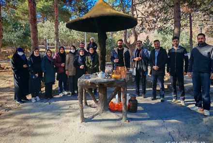  پیاده‌روی کوه صفه به مناسبت مبعث پیامبر(ص)