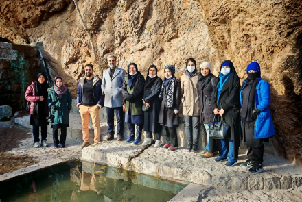  پیاده‌روی کوه صفه به مناسبت مبعث پیامبر(ص)