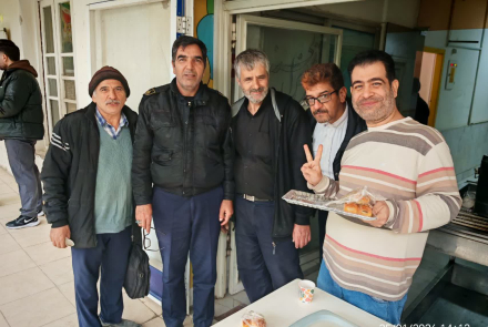 برپایی ایستگاه صلواتی به مناسبت اعیاد شعباینه