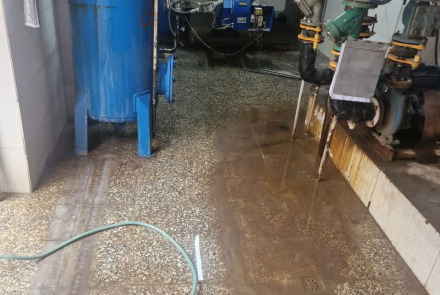 Landry electrical room and engine room cleaning and servicing