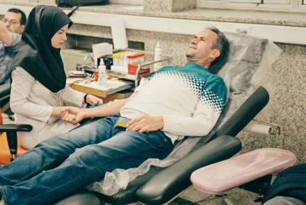 Donate blood, donate life.