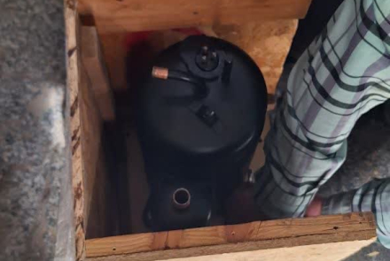 Replacing-compressor-oxygen-generator-dryer
