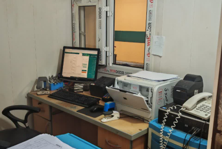 Establishment of an emergency reception complex
