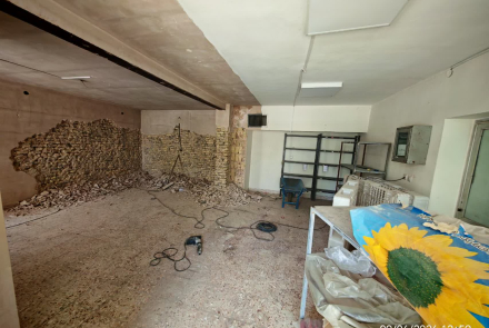 Beginning of the pathology laboratory construction project