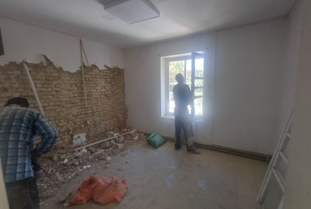 Beginning of server room renovation and standardization operations