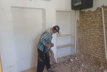Beginning of server room renovation and standardization operations