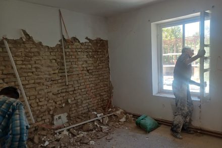 Beginning of server room renovation and standardization operations