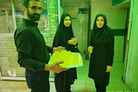 The ceremony of the first decade of Muharram 1405