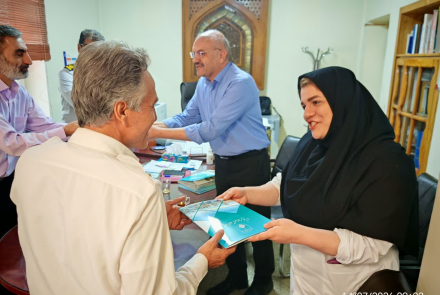 Management team meeting with the Entezamat complex