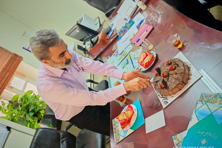 Management team meeting with the Entezamat complex