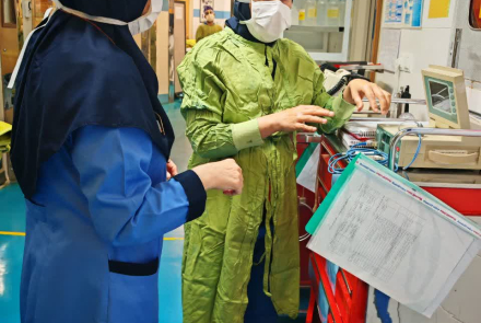 Periodic visits by experts from the Deputy Health Department