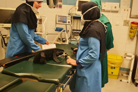 Periodic visits by experts from the Deputy Health Department