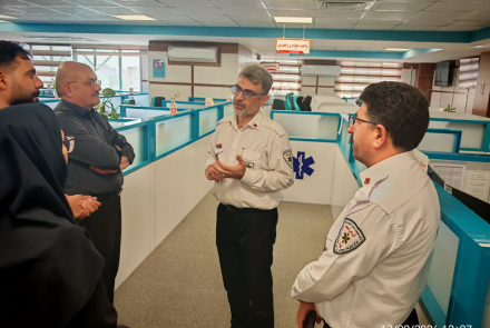 Visits to 115 emergency stations on the occasion of Medical Emergencies Day.