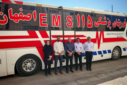 Visits to 115 emergency stations on the occasion of Medical Emergencies Day.