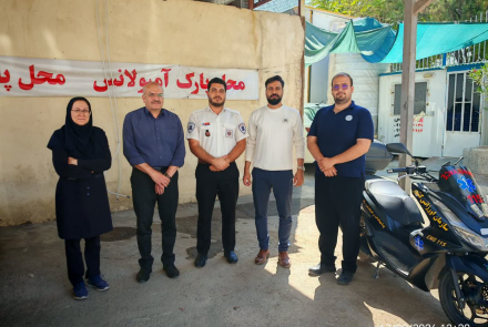 Visits to 115 emergency stations on the occasion of Medical Emergencies Day.
